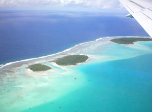 Aitutaki - Aerial View